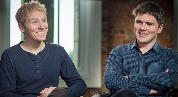 The co-founders of Stripe Patrick and John Collison. Photo: Bloomberg The co-founders of Stripe Patrick and John Collison. Photo: Bloomberg