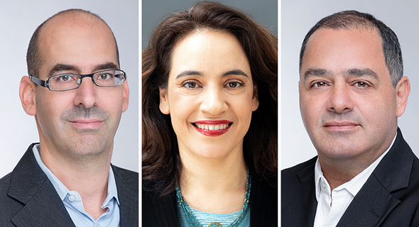 מימין: חגי שרייבר, אפרת שגיא-אופיר ודניאל כהן מימין: חגי שרייבר, אפרת שגיא-אופיר ודניאל כהן