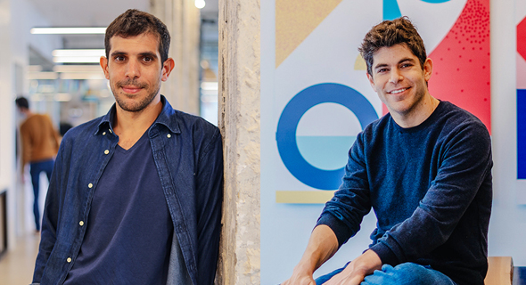 Yotpo co-founders Omri Cohen (left) and Tomer Tagrin. Photo: Mor Shani