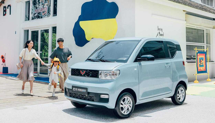 וולינג מיני EV. במחיר של 5,000 דולר בלבד וולינג מיני EV. במחיר של 5,000 דולר בלבד