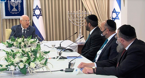 נציגי ש"ס אצל ריבלין נציגי ש"ס אצל ריבלין