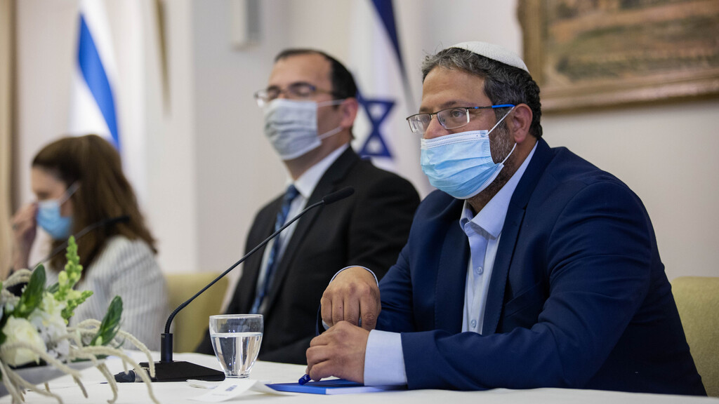 איתמר בן גביר בבית הנשיא איתמר בן גביר בבית הנשיא