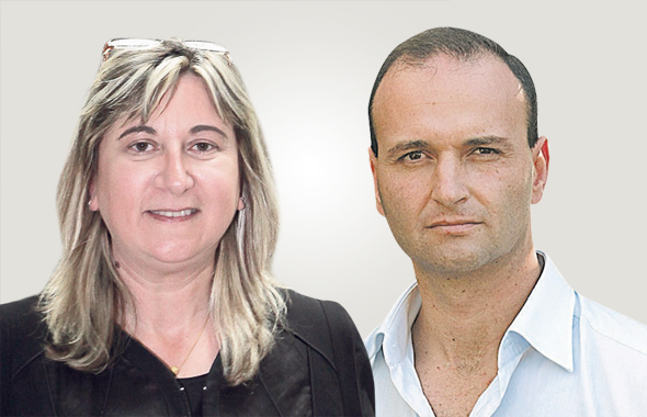 מימין: מנכ"ל פורמולה גיא ברנשטיין ומנכ"לית אייפקס, זהבית כהן מימין: מנכ"ל פורמולה גיא ברנשטיין ומנכ"לית אייפקס, זהבית כהן