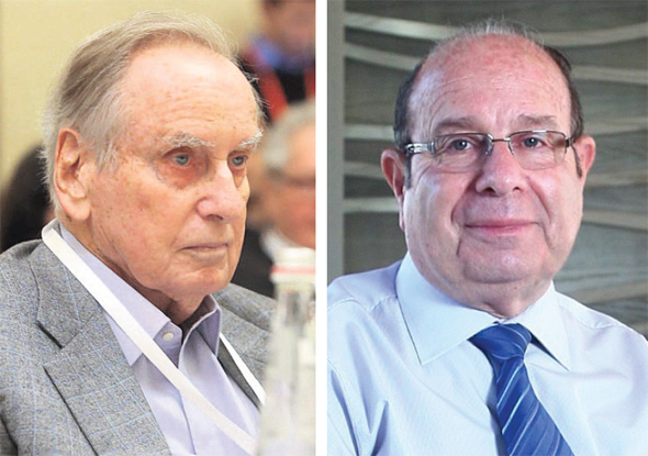 מימין: שלמה גרופמן וזלמן שובל מימין: שלמה גרופמן וזלמן שובל