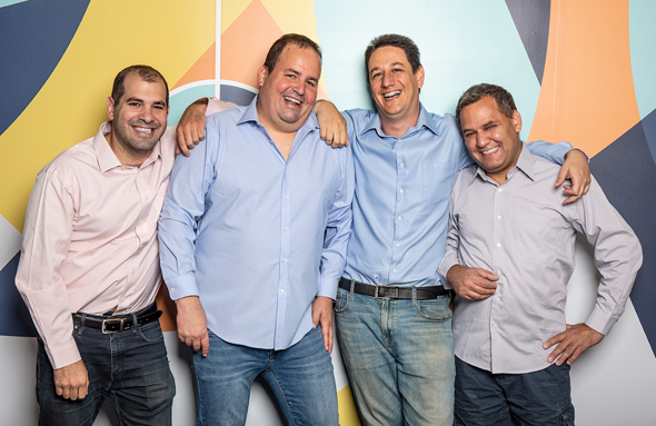 WSC Sports Founders, Aviv Arnon, Hy Gal, Daniel Shichman, Shmulik Yoffe. Photo: WSC Sports WSC Sports Founders, Aviv Arnon, Hy Gal, Daniel Shichman, Shmulik Yoffe. Photo: WSC Sports