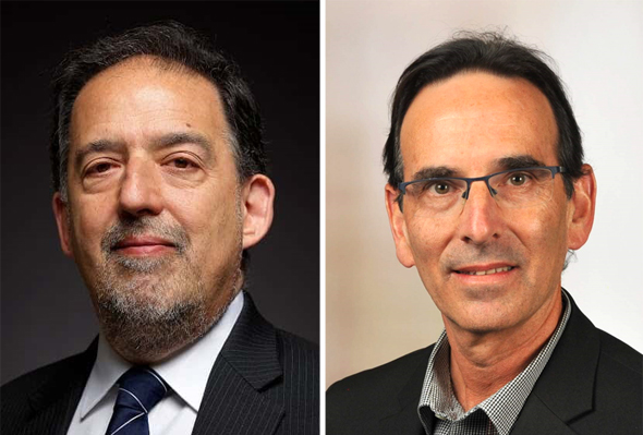 מימין: נעם גונן ואיירה קליש