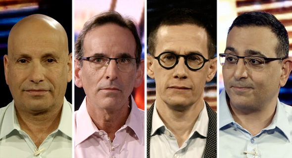 מימין איתי חזן', אלי תדהר, נעם גונן ויובל דגים מימין איתי חזן', אלי תדהר, נעם גונן ויובל דגים