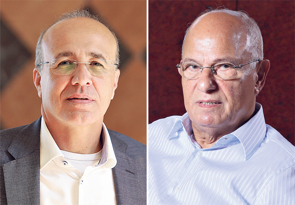 מימין: שלמה אליהו ומשה ברקת מימין: שלמה אליהו ומשה ברקת