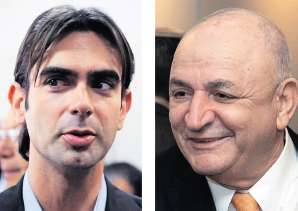 מימין: בעל השליטה בקבוצת דלק יצחק תשובה והמנכ"ל עידן ולס מימין: בעל השליטה בקבוצת דלק יצחק תשובה והמנכ"ל עידן ולס