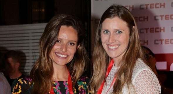 מימין איילת כהן ושלי הוד מויאל מנכ"לית iAngels, צילום: אוראל כהן