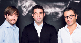 מייסדי פאגאיה מימין אביטל פרדו יהב יולזרי ו גל קרובינר, צילום: ענבל מרמרי