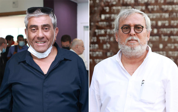 נחום ביתן (מימין) ויגאל דמרי, היום בבית המשפט נחום ביתן (מימין) ויגאל דמרי, היום בבית המשפט