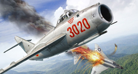 הקברניט מלחמת וייטנאם מיגים פאנטום, צילום: 17QQ