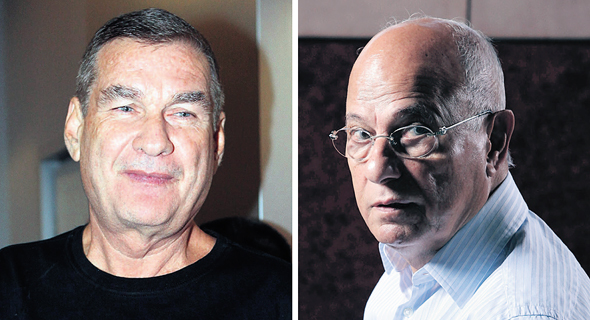מימין: שלמה אליהו וחיים רמון מימין: שלמה אליהו וחיים רמון