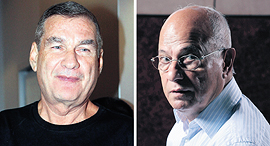 מימין: שלמה אליהו וחיים רמון, צילומים: עמית שעל, אוראל כהן