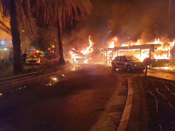 פגיעת רקטה בשטח ישראל פגיעת רקטה בשטח ישראל