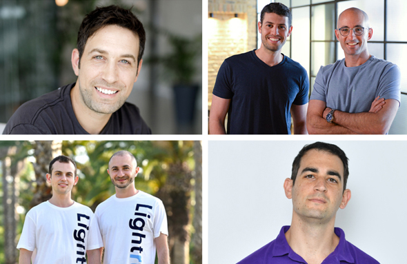 The companies’ founders. Photo: Tomer Rotenberg/VOOM Insurance/apiiro team/Run:AI The companies’ founders. Photo: Tomer Rotenberg/VOOM Insurance/apiiro team/Run:AI