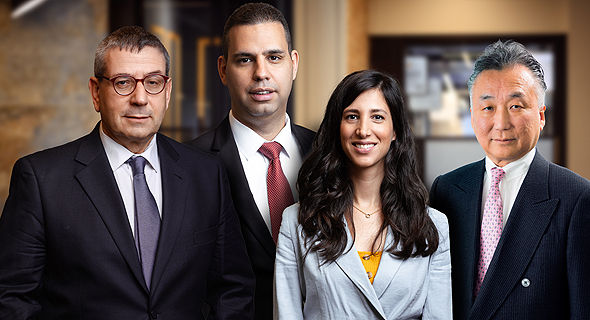 (L to R) Gideon Ben Zvi, Moshe Sarfaty, Anat Tila Cherni, and Takeshi Shinoda. Photo: Doron Letzerpic (L to R) Gideon Ben Zvi, Moshe Sarfaty, Anat Tila Cherni, and Takeshi Shinoda. Photo: Doron Letzerpic