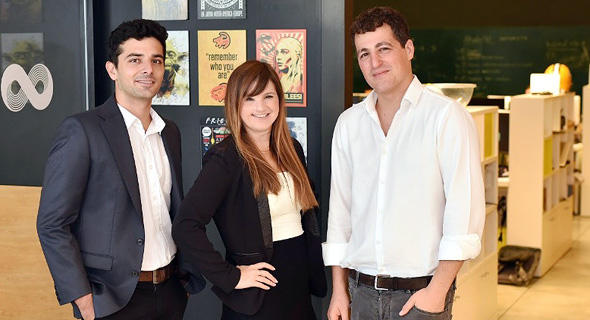 SAM co-founders Eilon Lotem (left), Sivan Rauscher, and Shmuel Chafets. Photo: Tomer Rotenberg SAM co-founders Eilon Lotem (left), Sivan Rauscher, and Shmuel Chafets. Photo: Tomer Rotenberg