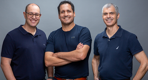 The DealHub founders. Photo: Bertzi Goldblat The DealHub founders. Photo: Bertzi Goldblat