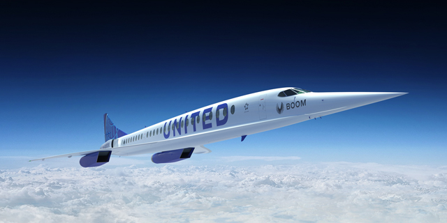הקברניט בום אוברטור מטוס נוסעים קונקורד, צילום: Boom Supersonic