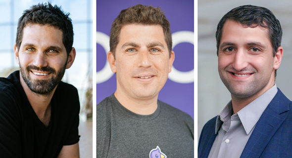 Left to right: Ziv Paz, Co-Founder and COO of Melio, Shahar Fogel, CEO of Rookout, and Ori Yankelev, Co-Founder and CRO of OwnBackUp. Photo: Melio, Rookout, and OwnBackup Left to right: Ziv Paz, Co-Founder and COO of Melio, Shahar Fogel, CEO of Rookout, and Ori Yankelev, Co-Founder and CRO of OwnBackUp. Photo: Melio, Rookout, and OwnBackup
