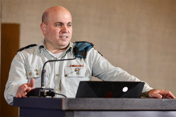 Omer Dagan, the Head of Lotem, the IDF’s Digital and Data Unit. Photo: Niv Kantor Omer Dagan, the Head of Lotem, the IDF’s Digital and Data Unit. Photo: Niv Kantor
