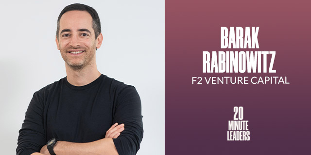 Barak Rabinowitz, managing partner, F2 Venture Capital. Photo: F2 VC