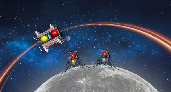 Beresheet 2 lunar mission. Photo: SpaceIL Beresheet 2 lunar mission. Photo: SpaceIL