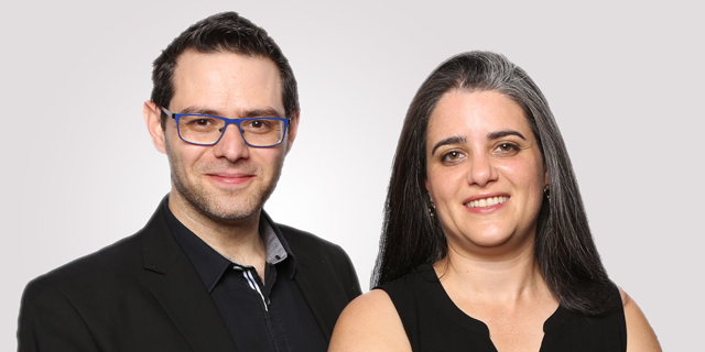 6Degrees CEO Miri Berger and husband CTO Aryeh Katz. Photo: 6Degrees