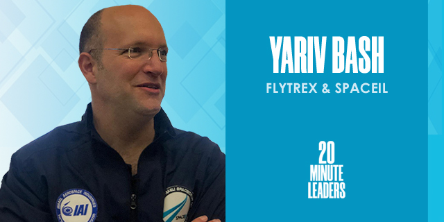 Yariv Bash, co-founder and CEO of Flytrex and founder of SpaceIL. Photo: Noa Mashav Bash