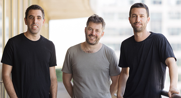 Bookaway co-founders Omer Chehmer (Left) Noam Toister, and David Yitzhaki Photo: Irad Netzer Bookaway co-founders Omer Chehmer (Left) Noam Toister, and David Yitzhaki Photo: Irad Netzer