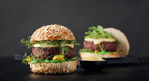 The Redefine Meat Burger, one of the many new items ready for order. Photo: Redefine Meat The Redefine Meat Burger, one of the many new items ready for order. Photo: Redefine Meat