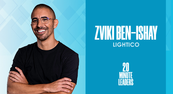Zviki Ben-Ishay, co-founder and CEO of Lightico. Photo: Studio Melish Zviki Ben-Ishay, co-founder and CEO of Lightico. Photo: Studio Melish