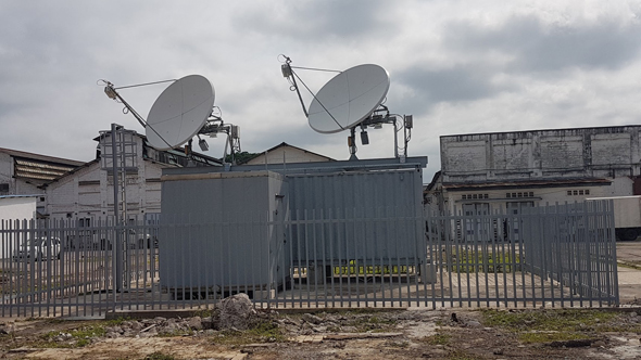 Some of Gilat's satellites in a remote locations in Africa where connectivity is sparse. Photo: Gilat Telecom Some of Gilat's satellites in a remote locations in Africa where connectivity is sparse. Photo: Gilat Telecom