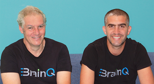 BrainQ co-founders from right to left CEO Yotam Drechsler and CINO Dr. Yaron Segel. Photo: BrainQ