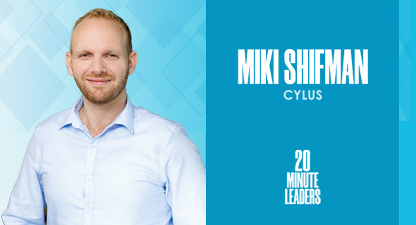 Miki Shifman, co-founder and CTO of Cylus. Photo: Cylus Miki Shifman, co-founder and CTO of Cylus. Photo: Cylus