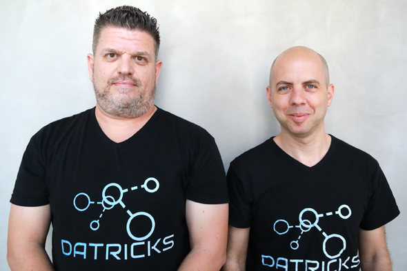Datricks founders Haim Halpern (left) and Roy Rozenblum. Photo: Datricks Datricks founders Haim Halpern (left) and Roy Rozenblum. Photo: Datricks
