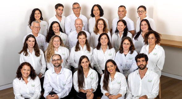 Amai Protein's team includes 9 equipped with PhD's and employs 70% women. Photo: Chana Nudelman-Faust Amai Protein's team includes 9 equipped with PhD's and employs 70% women. Photo: Chana Nudelman-Faust