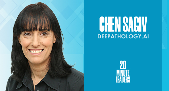 Chen Sagiv, co-founder and Co-CEO of DeePathology. Photo: DeePathology Chen Sagiv, co-founder and Co-CEO of DeePathology. Photo: DeePathology