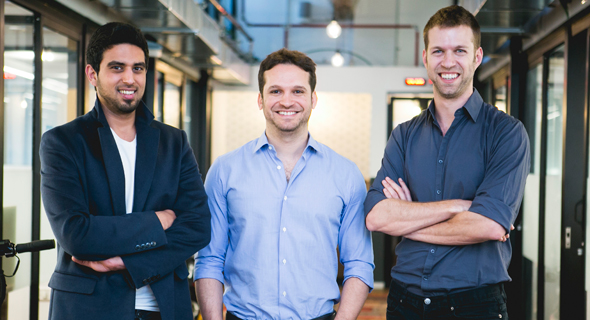 The D-ID Co-founders Gil Perry, Sella Blondheim, and Eliran Kuta. Photo: Yoram Reshef The D-ID Co-founders Gil Perry, Sella Blondheim, and Eliran Kuta. Photo: Yoram Reshef