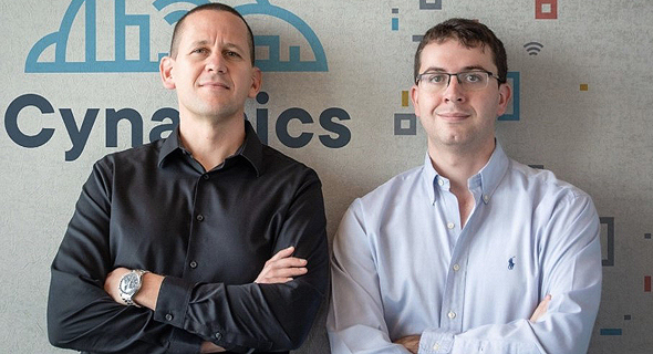 Cynamics co-founders Eyal Elyashiv and Dr. Aviv Yehezkel. Photo: Ofer Keidar