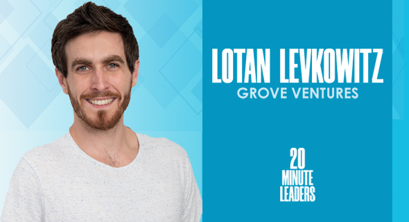 Lotan Levkowitz, general partner at Grove Ventures. Photo: David Grab Lotan Levkowitz, general partner at Grove Ventures. Photo: David Grab