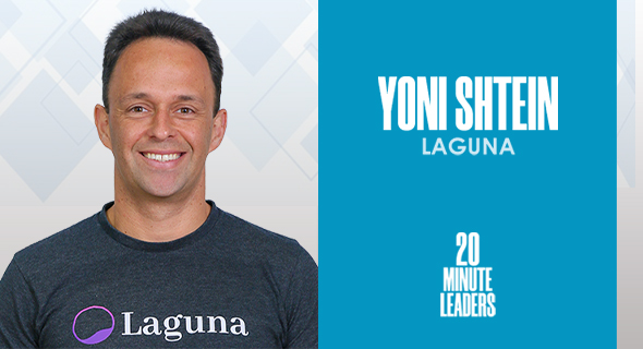 Yoni Shtein, CEO and co-founder of Laguna. Photo: Yossi Alterman