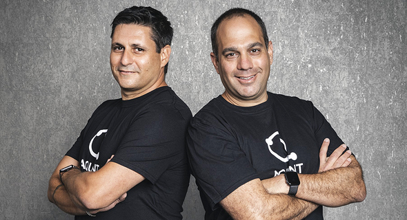 Aquant founders Shahar Chen and Assaf Melochna. Photo: Aquant