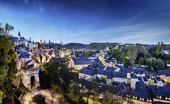 Luxembourg city. Photo: Studio Fränk Weber