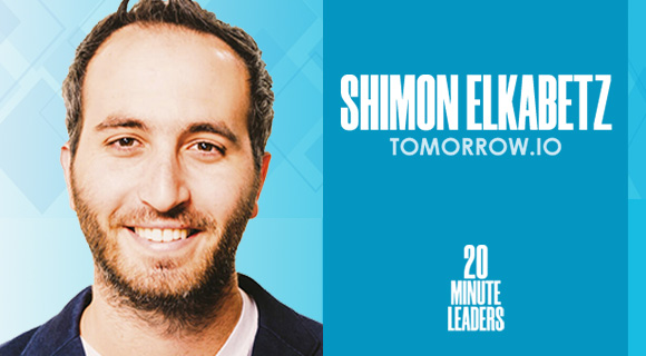 Shimon Elkabetz, CEO of Tomorrow.io. Photo: Tomorrow.io.