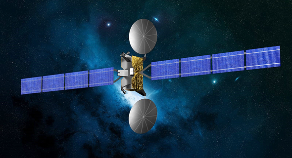 An illustration of IAI's new mini satellite offering. Photo: Israel Aerospace Industries