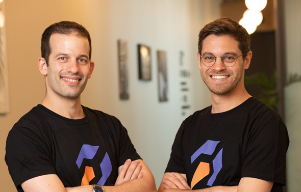 Velocity co-founders Tal Kain and Kobi Meirson. Photo: Segev Orlev