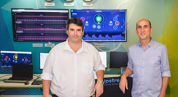 Upstream Security founders Yoav Levy and Yonatan Appel. Photo: Yarin Ternos